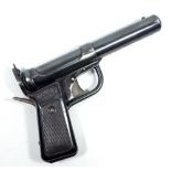 An Accles & Shelvoke Ltd .177 air pistol.