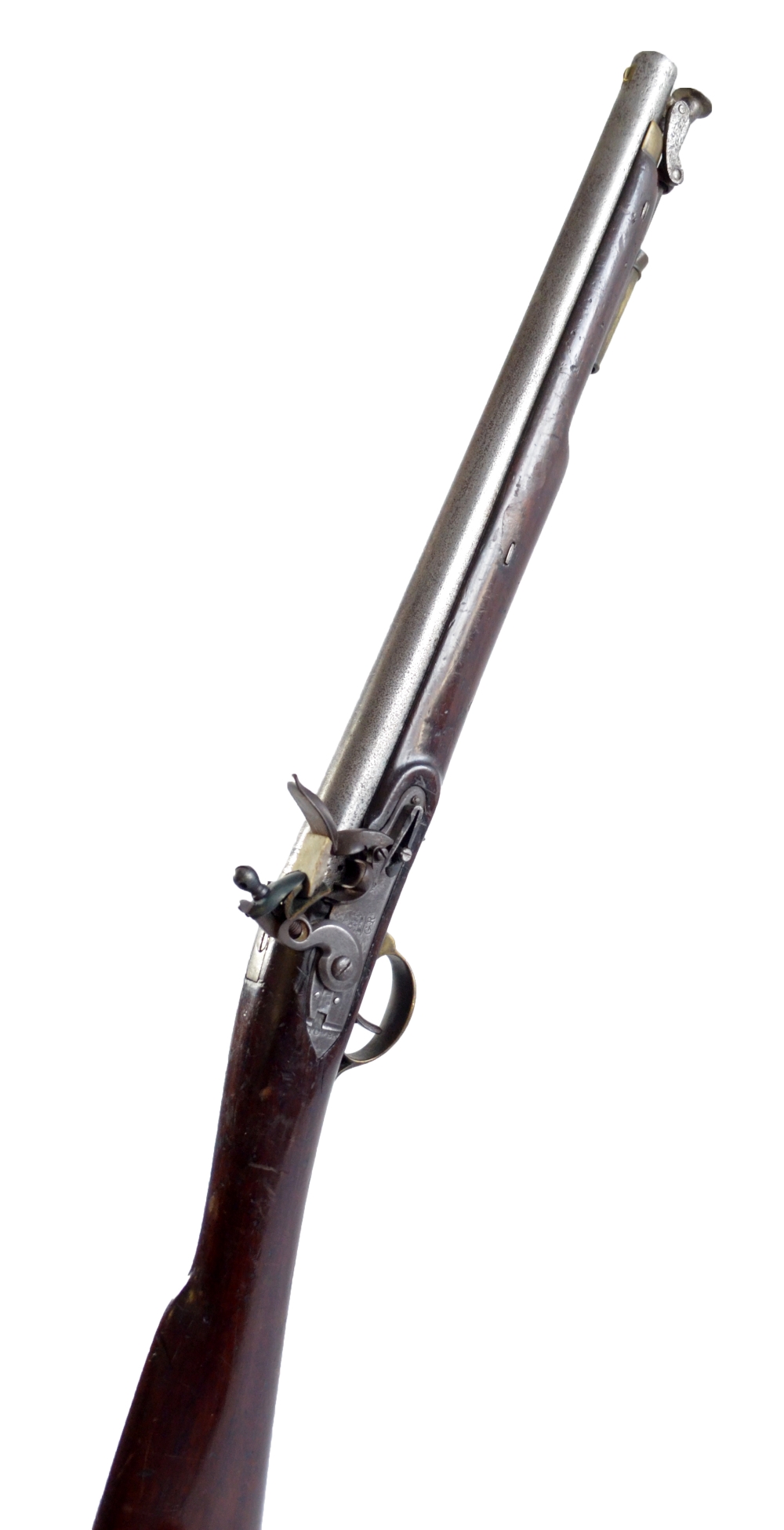 A Tower flintlock saddle ring carbine musket,