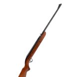 A BSA Airsporter .22 under lever tap-loading air rifle, length 113cm.