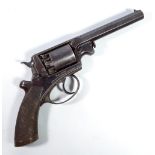 ADAMS; a patent percussion cap five shot revolver, the frame inscribed 'William Moore & Co 43,