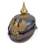 A WWI Prussian pickelhaube,