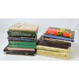 A quantity of books relating to scientific instruments, auction catalogues,