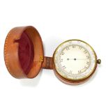 A WWII/Battle of Britain period Air Ministry pocket aneroid barometer, mkI, no.