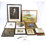 A group of engravings including a portrait of Sir Norton Knatchbull, Knt. & Bart.