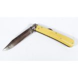 A George Wostenholm of Sheffield IXL lock-back folding knife,