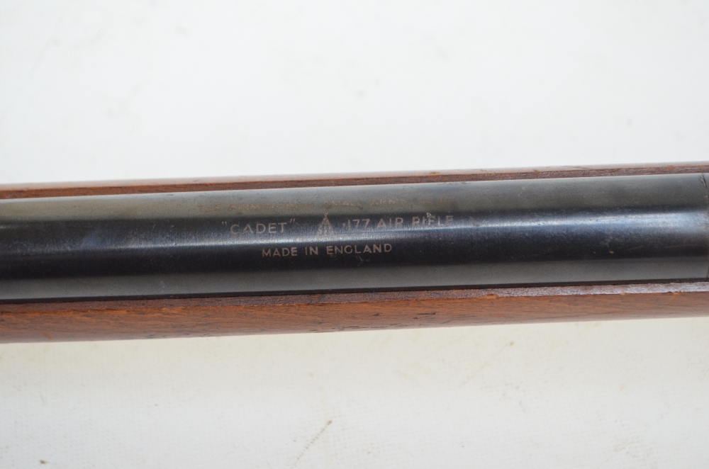 A BSA .22 under lever tap-loading air rifle, length 115cm. - Image 2 of 2