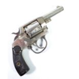 A model 1900 five shot double action rimfire revolver with octagonal barrel and frame stamped 'I.J.