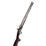 A Tower flintlock saddle ring carbine rifle,