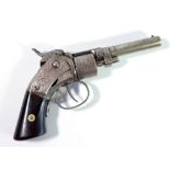 MAYNARD'S; a patent six shot percussion revolver inscribed 'Mass.