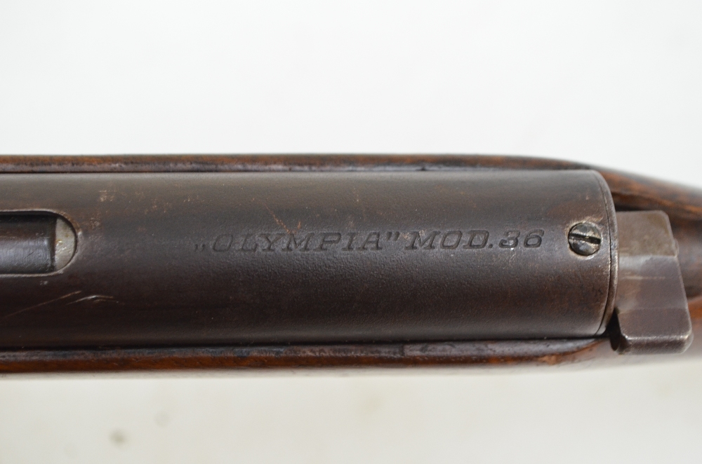 Augmenz Suhl Olympia Mod.36; a .22 bolt action air rifle, length 98cm. - Image 3 of 3