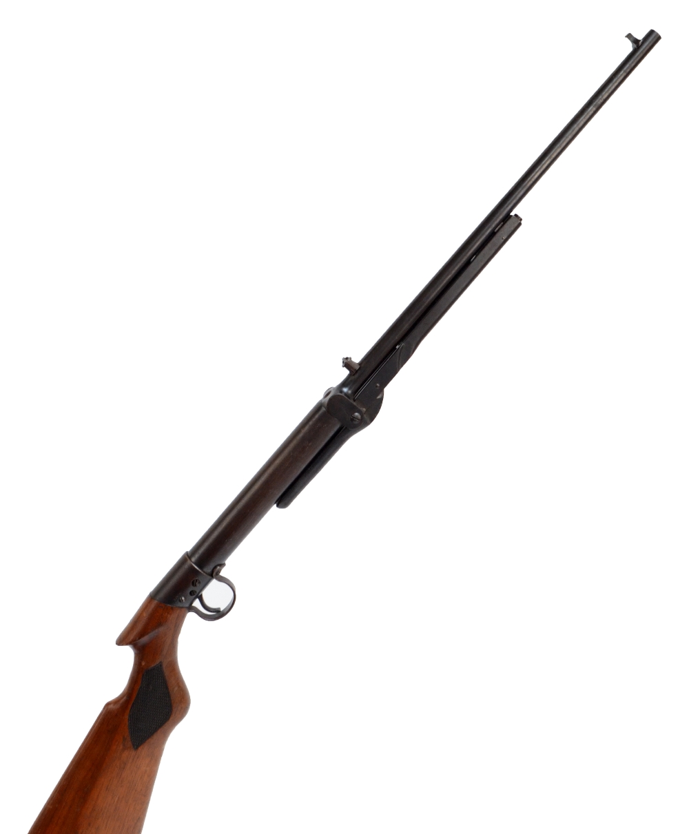 A BSA .177 under lever tap-loading air rifle, length 102cm.