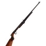 A BSA .177 under lever tap-loading air rifle, length 102cm.