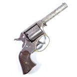 REMINGTON; a five shot rimfire revolver, with octagonal barrel,