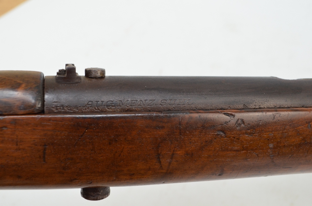 Augmenz Suhl Olympia Mod.36; a .22 bolt action air rifle, length 98cm. - Image 2 of 3