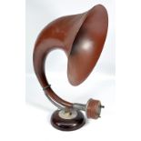 A 'Priory Loud Speaker', type D numbered 5553, with weighted circular base, height 55cm.