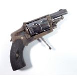 An unusual 5.25 Velodog five shot revolver, the frame stamped 'J.