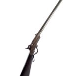 A Mass Arms Co Maynard second model percussion cap breech-loading saddle ring carbine rifle,