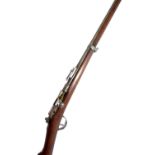 A French Gras 1874 patent M80 bolt action 2-band rifle, the action inscribed 'Manufacture D'Arms,