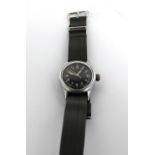 A c1940s WWII gentlemen's Military-issue Hamilton watch,