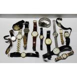 A quantity of ladies' and gentlemen's fashion wristwatches to include, Avia Time, Seiko, Sekonda,