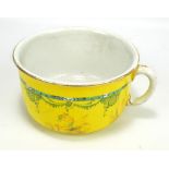 CLARICE CLIFF; a Wilkinson Ltd 'Bizarre' chamber pot,