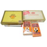 An unopened box of fifty King Edward Panetela Deluxe full rich flavour cigars,