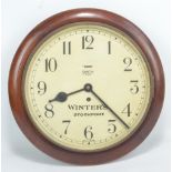 An early to mid-20th century Smith eight day wall clock,