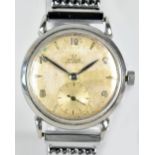 OMEGA; a gentleman's automatic wristwatch,