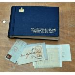 BRITISH COMMONWEALTH STAMPS 1949 Universal Postal Union album displaying unmounted mint sets Aden -