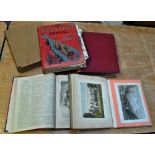 Punch bound volumes 1902 and 1924, The Boy's Own Annual 1902,