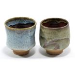 DAVID LEACH (1911-2005) for Lowerdown Pottery; a stoneware yunomi,