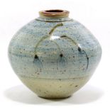 DAVID LEACH (1911-2005) for Lowerdown Pottery; a stoneware globular vase,