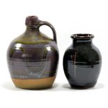 EDDIE HOPKINS (1941-2007) for Winchcombe Pottery; a stoneware flagon,