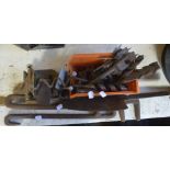 Miscellaneous items to include drill bits, brackets etc.