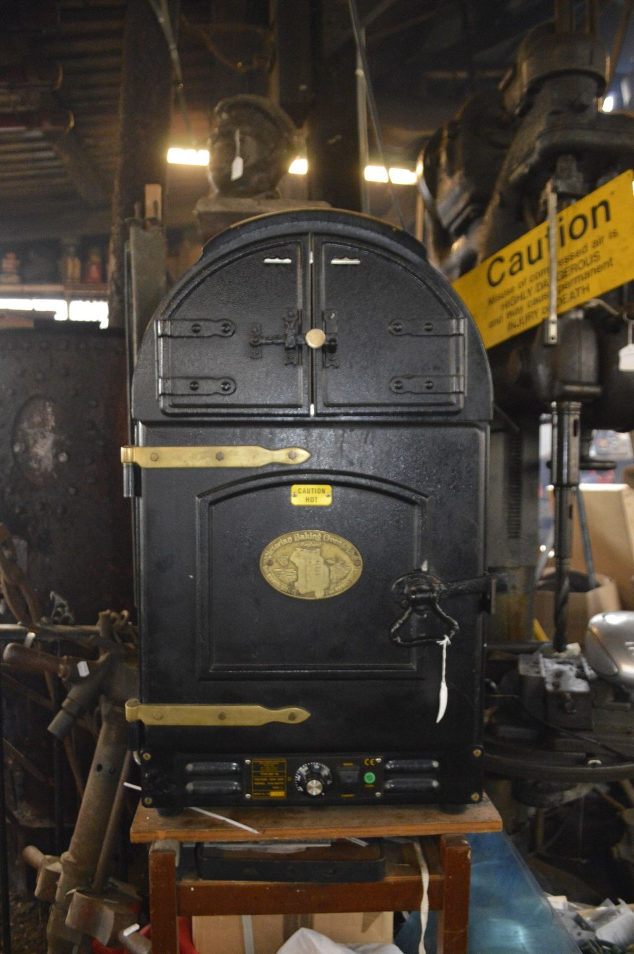 A Victorian Baking Ovens Ltd. 'Village Stove', width approx. 18".