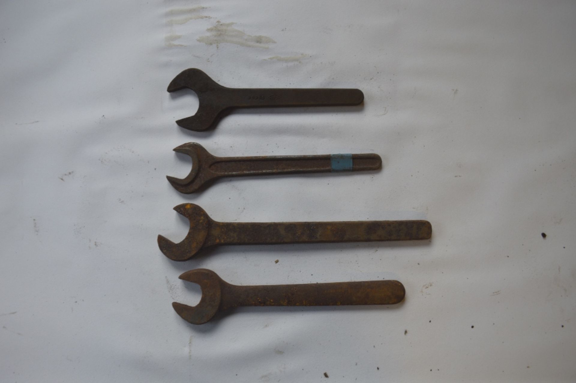 Four spanners, to include one Gardner BSW - BSF example, length of longest approx. 12 1/2" (4).