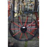 A wheel, diameter approx. 26".