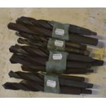 Various drill bits, length of longest approx. 7".