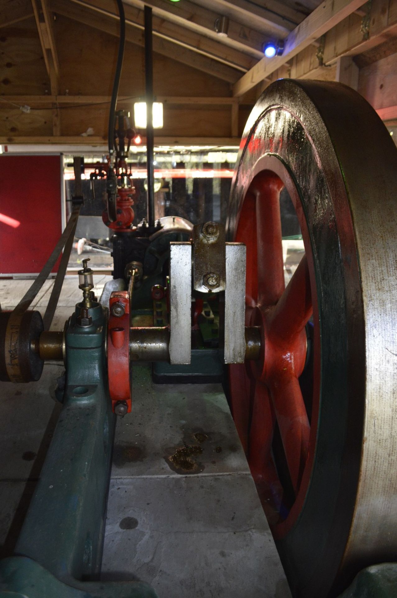 A beam engine by Manlove Alliott & Co. Ltd. Engineers Nottingham, named Kathleen, refurbished ca. - Image 6 of 10