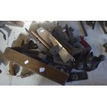 Miscellaneous tools to include box planers, saw blades etc.