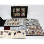 A collection of Royalty and history-themed cigarette cards to include Wills, Carreras Virginia,