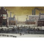 "BRAAQ" BRIAN SHIELDS (1951-1997); oil on board,