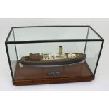 A scratch-built model of a forty-five steam pinnace from the 'HMS Hood' 1930,