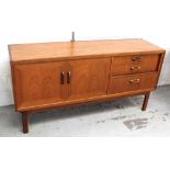 A retro G-Plan style teak sideboard,