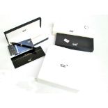 MONT BLANC; a boxed commemorative Chopin fountain pen with CD and service guide,