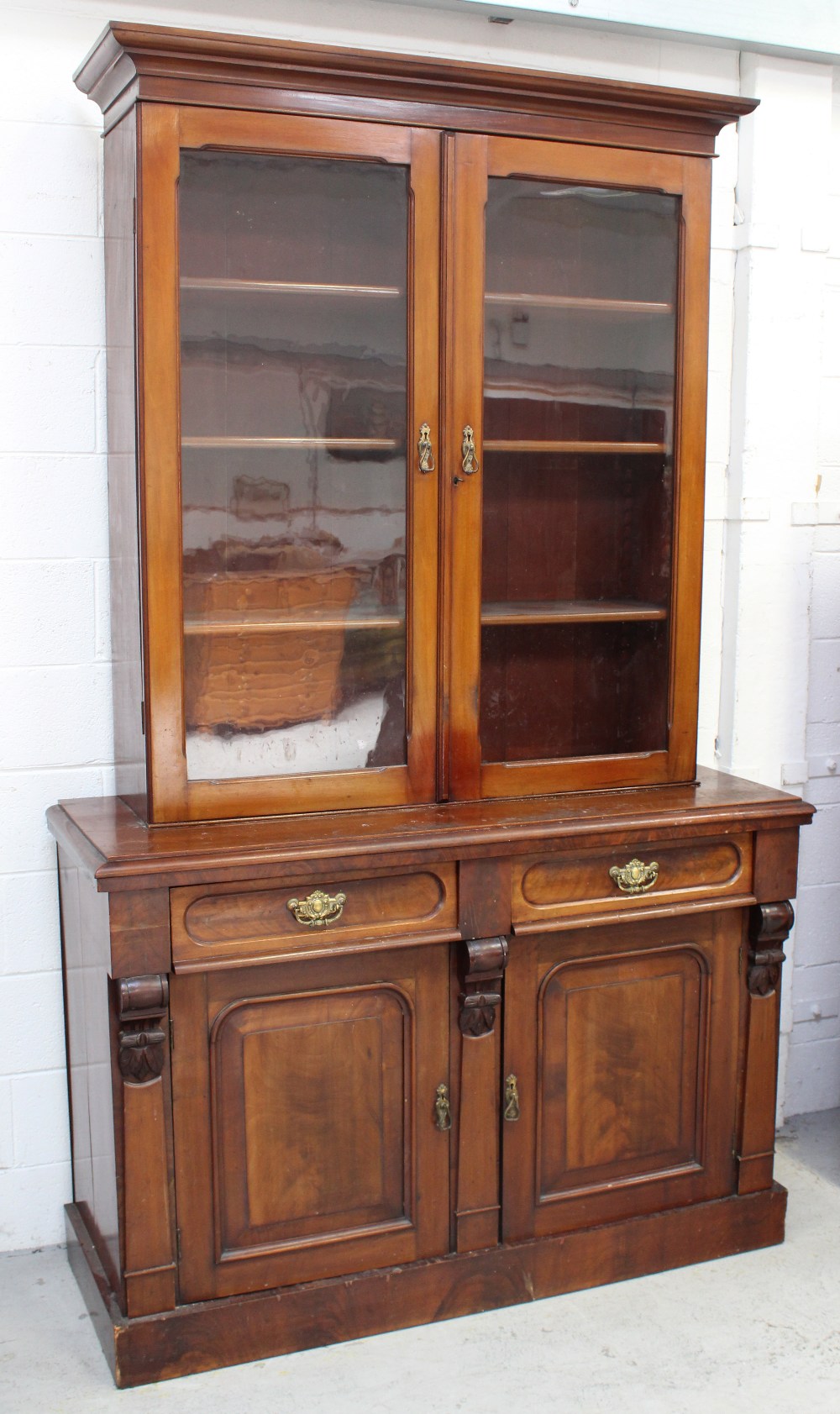 A Victorian mahogany chiffonier,