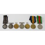 Three Great War medals awarded to 78109PTE. J. Cohen. Manchester, 8/2607PTE. G.F. Hammond. N.Z.E.F.