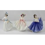 Three Royal Doulton figures; HN2791 'Elaine', HN2397 'Margaret' and HN2698 'Sunday Best' (3).