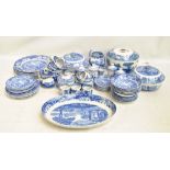 A Spode 'Italian' pattern part dinner service.