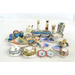 A group of Noritake including suits of cards ashtrays, beehive shaped preserve pot and cover,